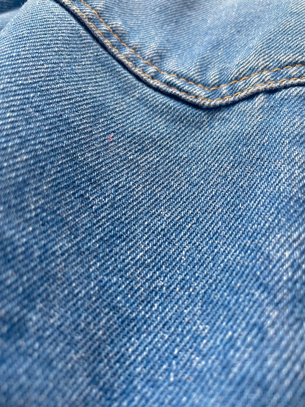 Mademoiselle Yéyé Wide Division Denim Trousers