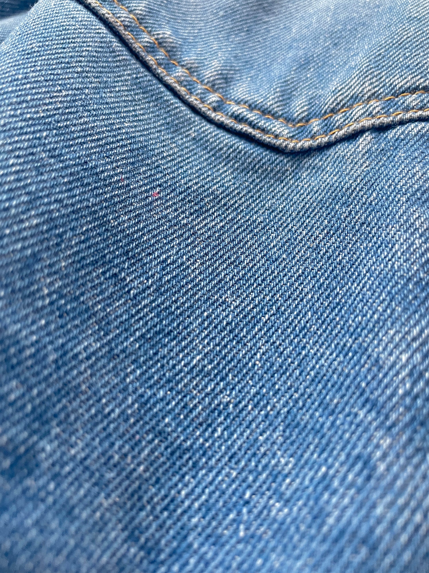 Mademoiselle Yéyé Wide Division Denim Trousers