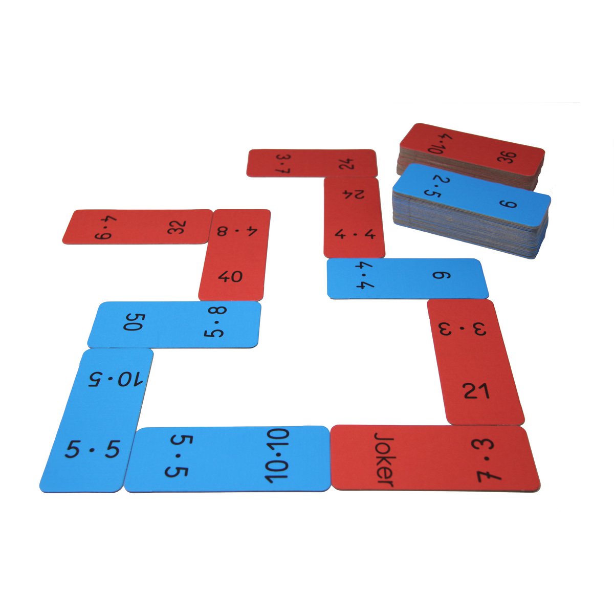 Wissner Domino Multiplikation im 100er Zahlenraum