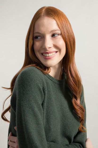 Rifo Pullover Giulietta, Cashmere (rec.), Green Foresta