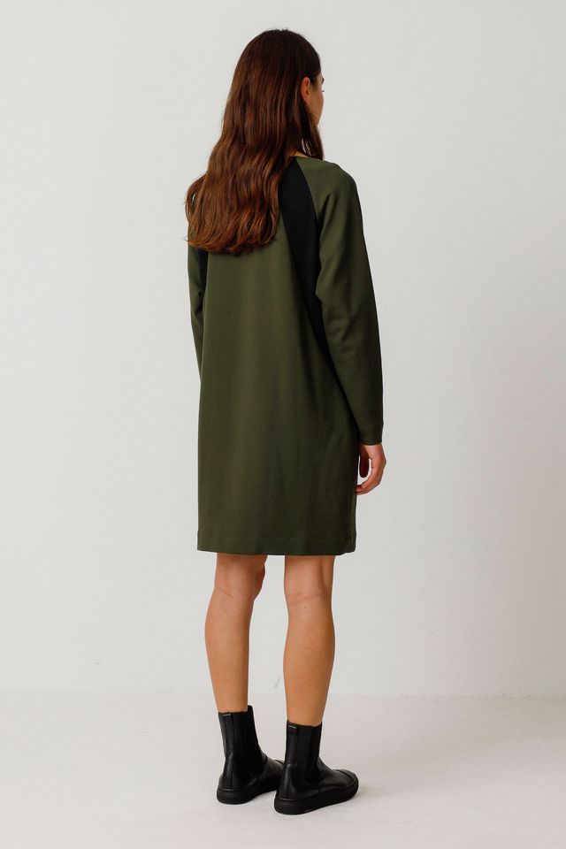 SKFK Amelie Dress, Deep Green