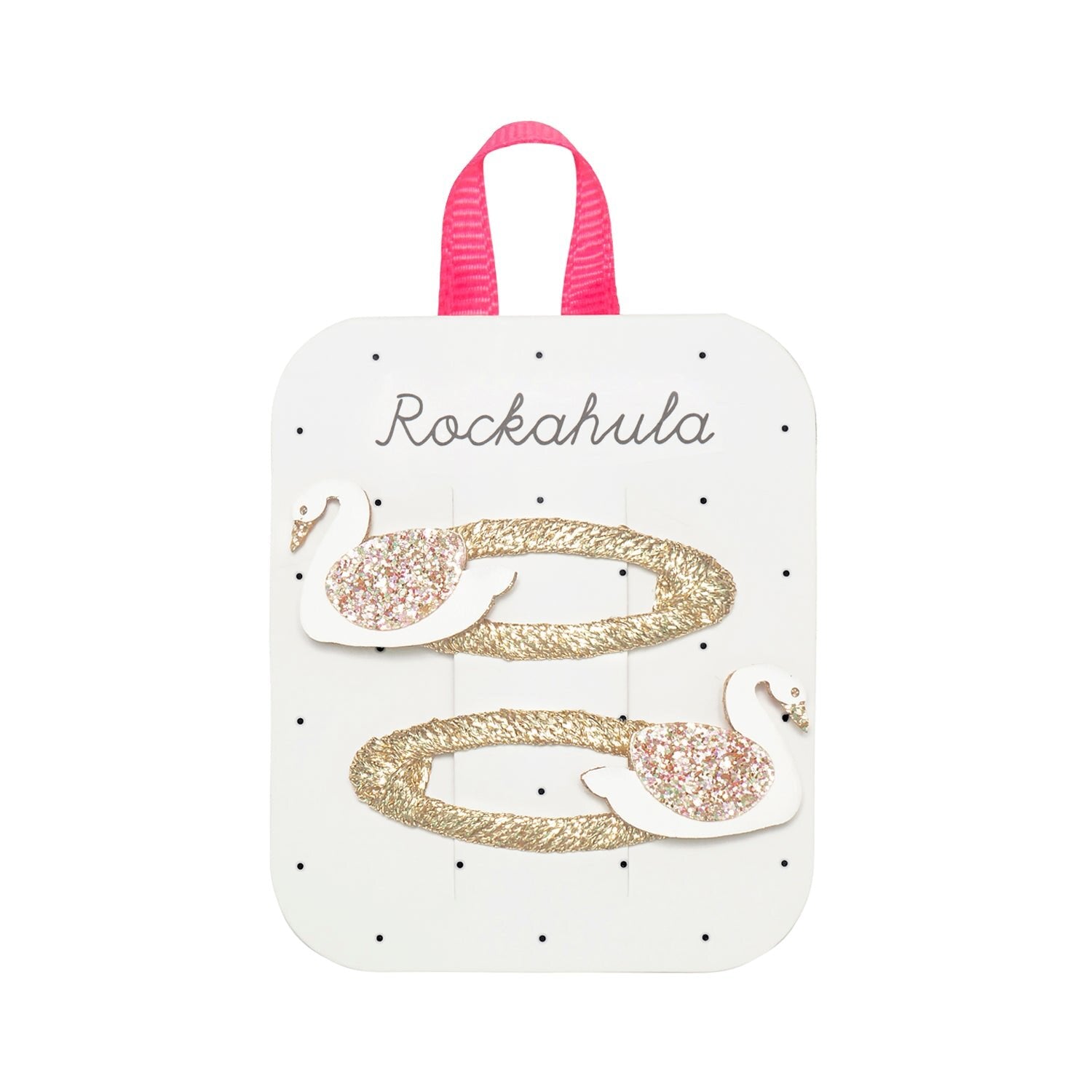Rockahula Haarklammern Schwan
