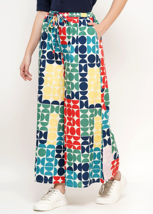 About Betty Sommerhose mit geometrischem Muster