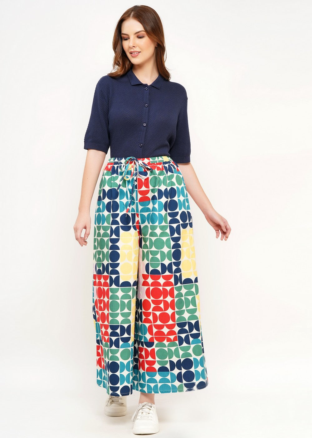 About Betty Sommerhose mit geometrischem Muster