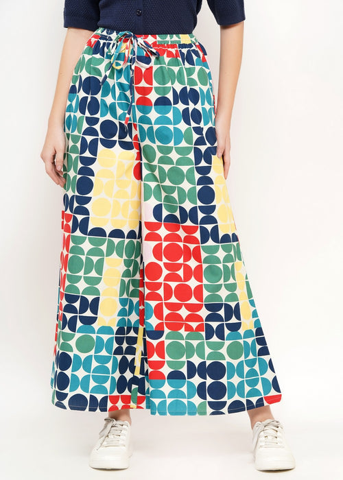 About Betty Sommerhose mit geometrischem Muster