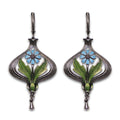 Urban Hippies Ohrringe Arabella L.Blue, Silver