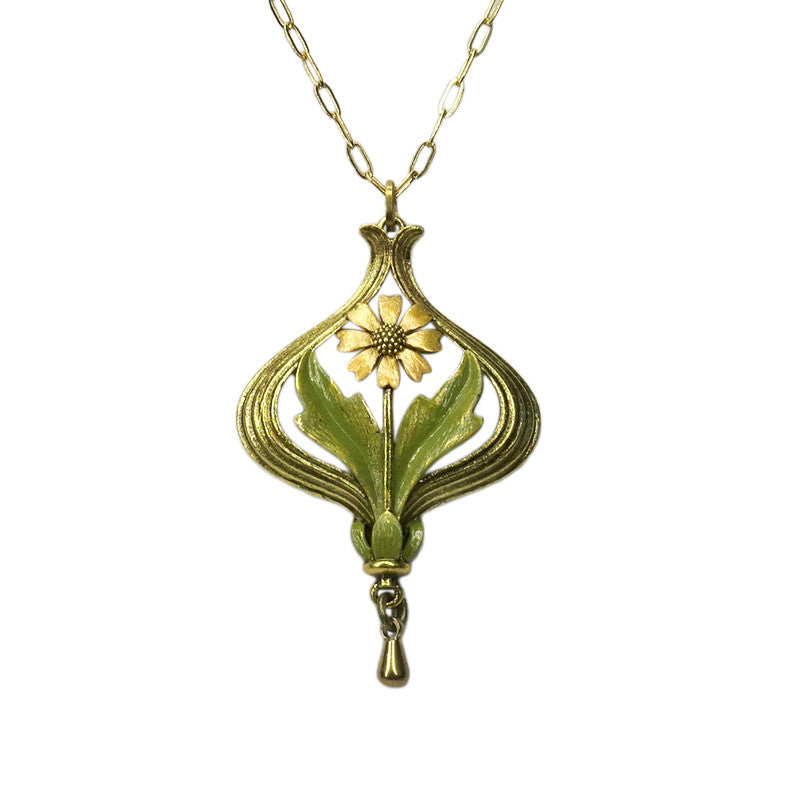 Urban Hippies Halskette Arabella Olive, Gold