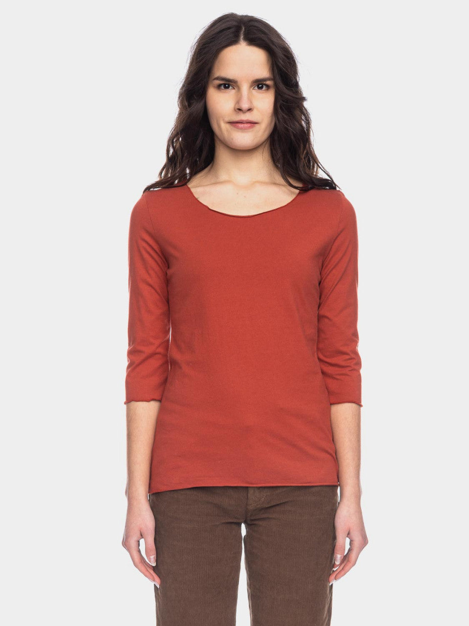 Ato Berlin Damen Shirt Caja, Picant