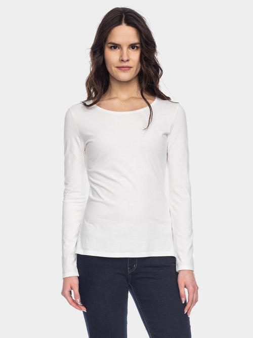 Ato Berlin Longsleeve Deborah, Weiß
