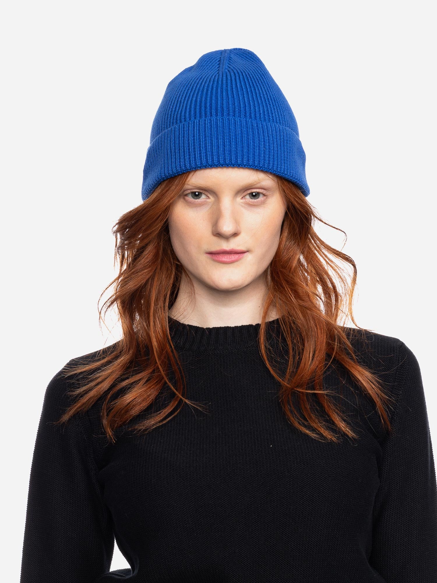 Ato Berlin - Baumwoll-Mütze Maxim, Blau