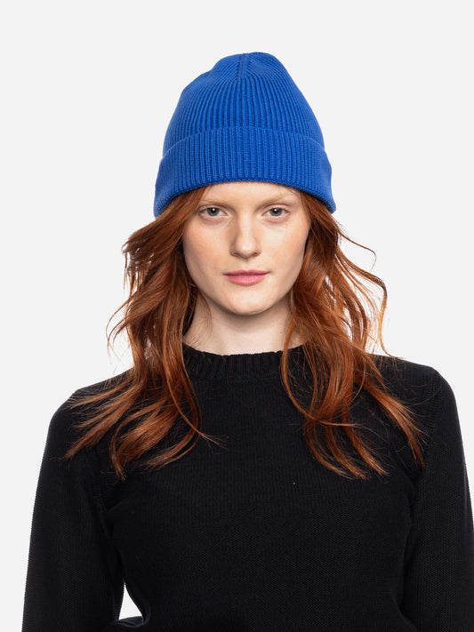 Ato Berlin - Baumwoll-Mütze Maxim, Blau