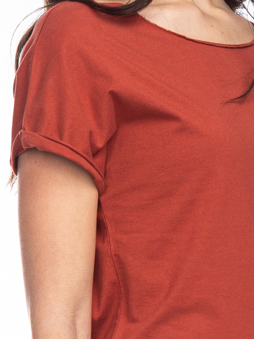 Ato Berlin Damen T-Shirt Cleo, Picant