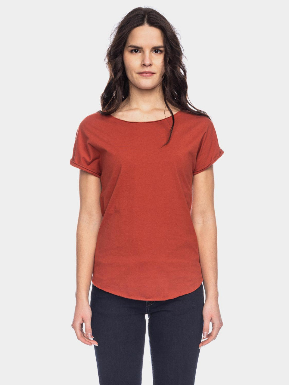 Ato Berlin Damen T-Shirt Cleo, Picant