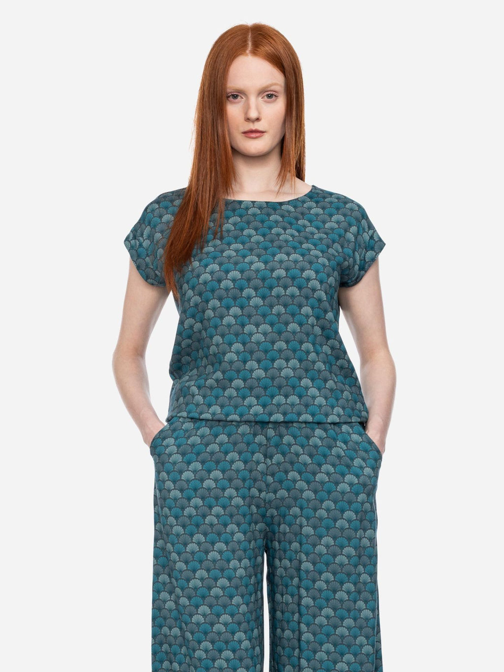 Ato Berlin Shirt Leo, Blau/Teal