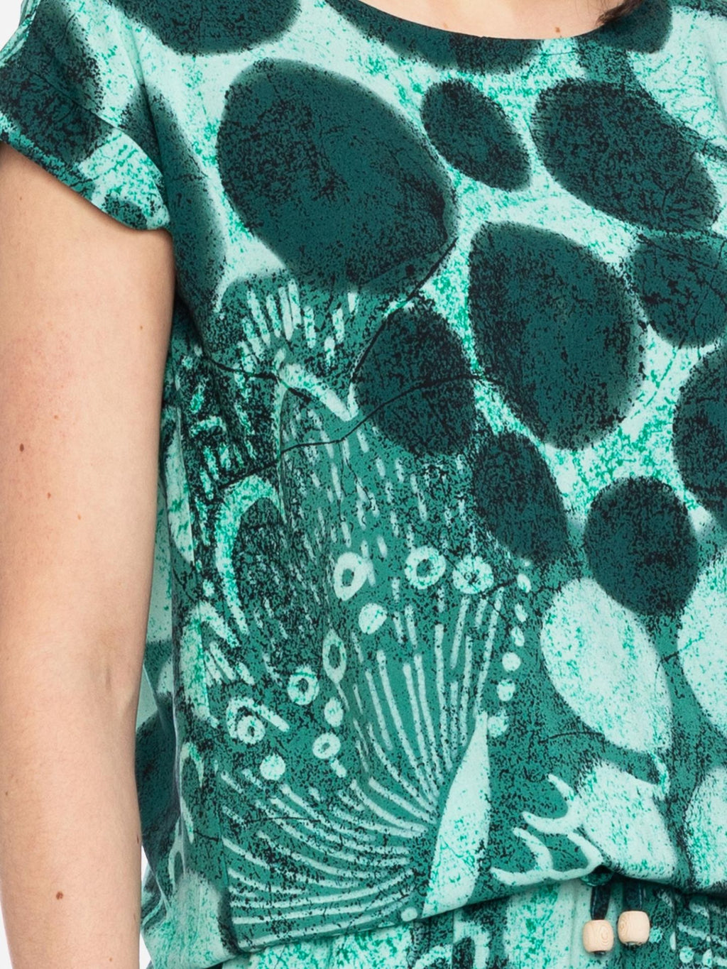 Ato Berlin Shirt Leo, Grün/Dunkelgrün