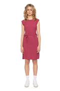 Ato Berlin Sommerkleid für Damen in Rosé, Vorderseite