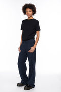 Ato Berlin Stoffhose Lilia Fischgrat, DBL/BLK