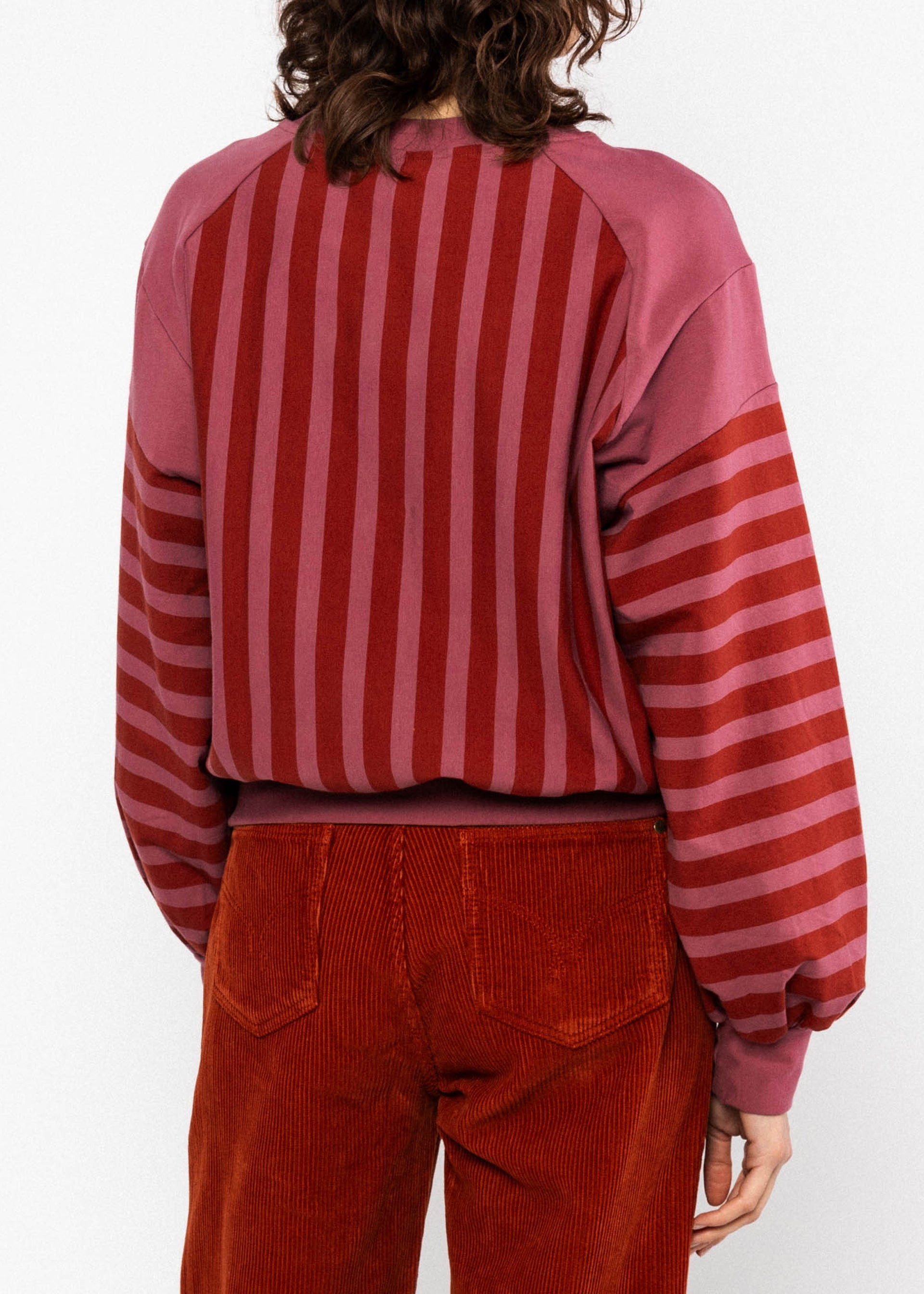 Blutsgeschwister Sweatshirt Jacky Rwin, giddy up stripe