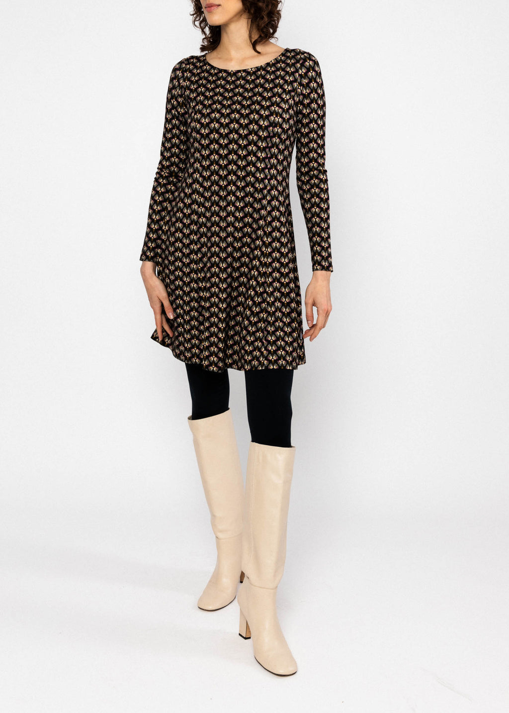 Blutsgeschwister Minikleid Swing Lovers, flor de caballera