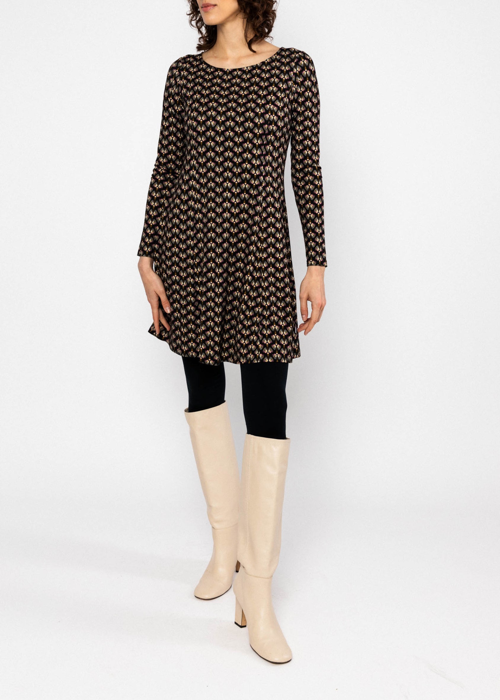 Blutsgeschwister Minikleid Swing Lovers, flor de caballera