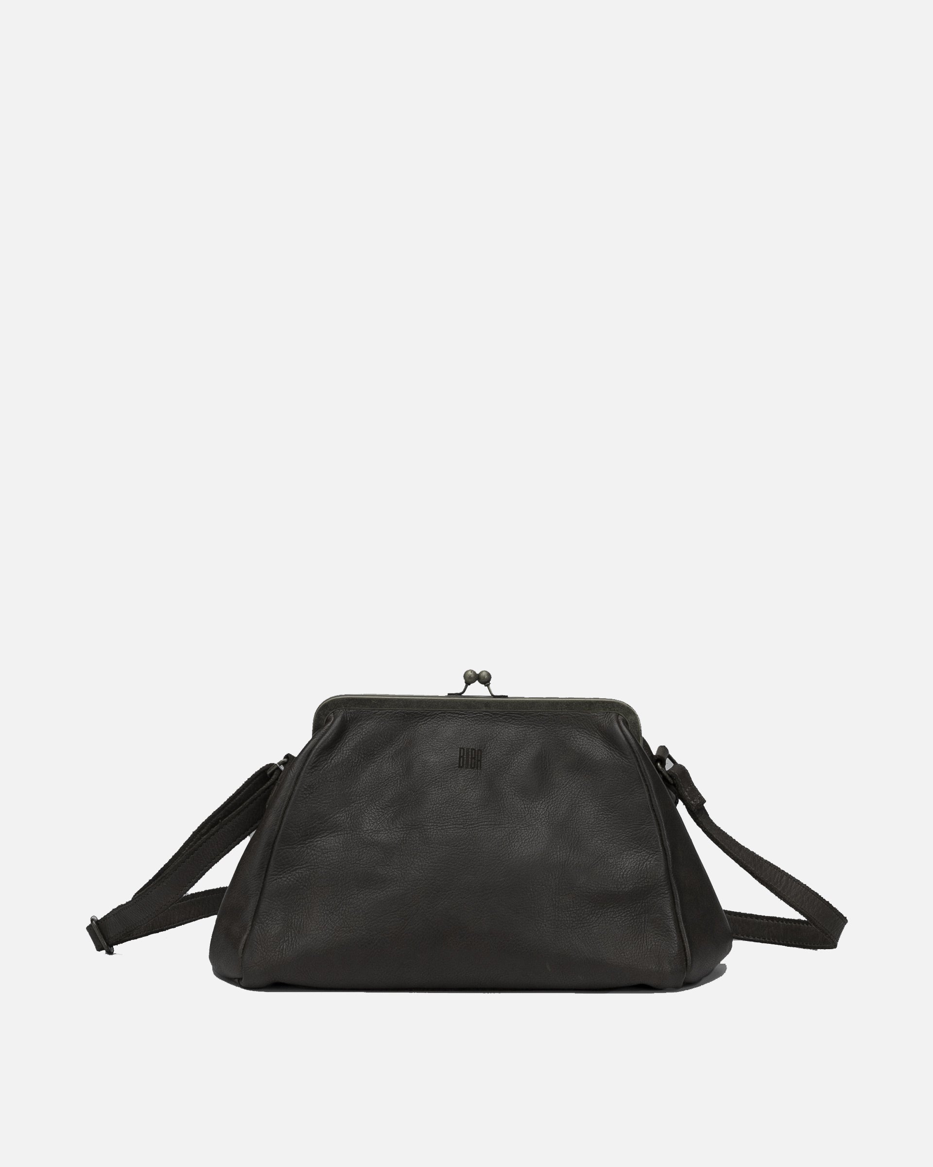 Biba Ledertasche Boston (BT22), Black