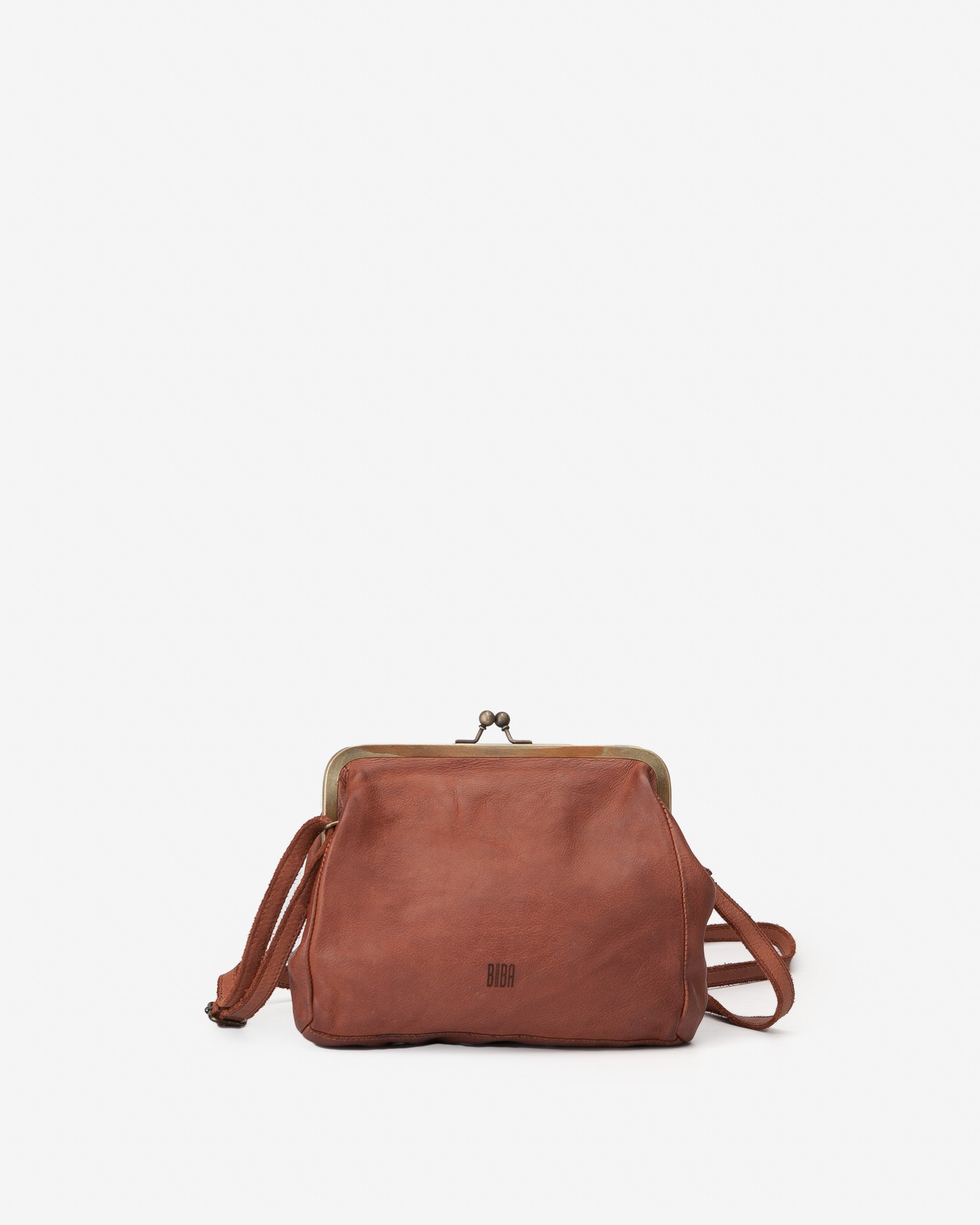 Biba Ledertasche Boston (BT22), Tan