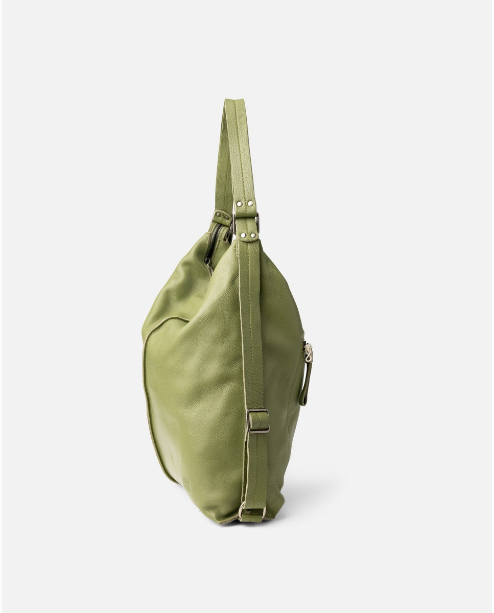 Biba Ledertasche/-rucksack New Sylva, Light Green