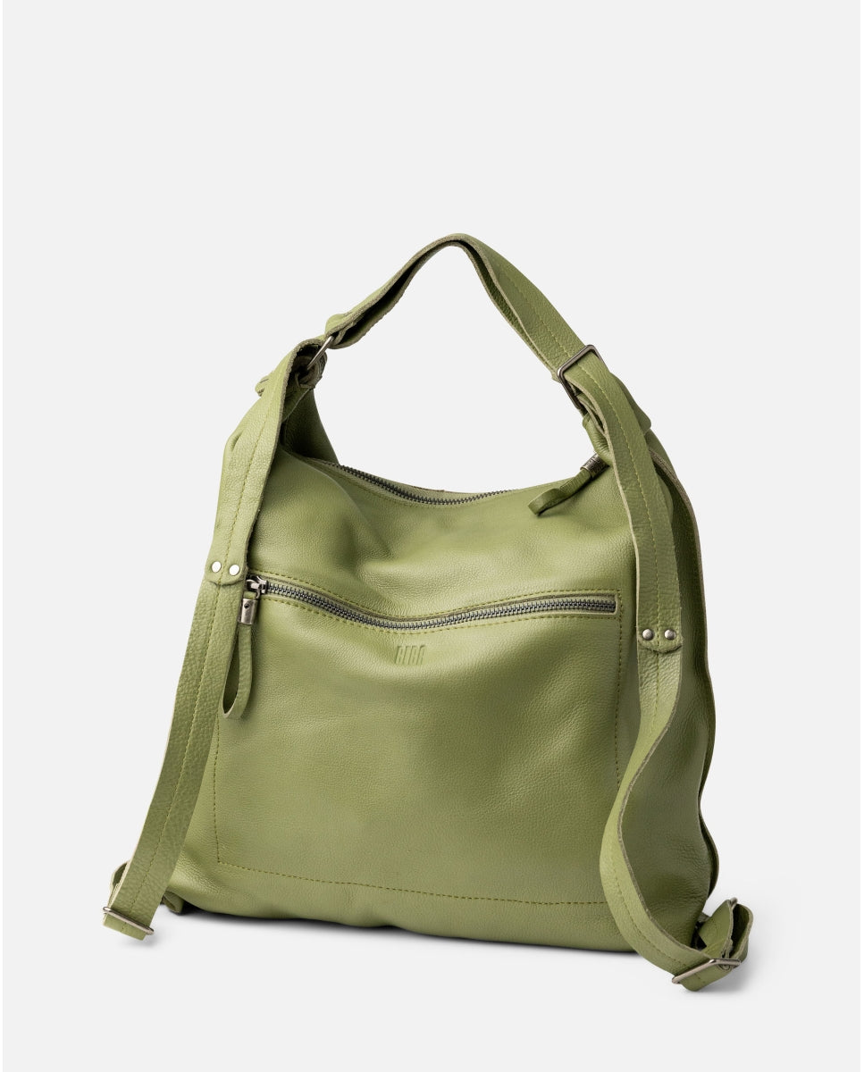 Biba Ledertasche/-rucksack New Sylva, Light Green