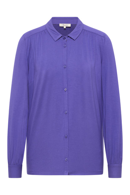 Tranquillo Ecovero-Bluse, Grape