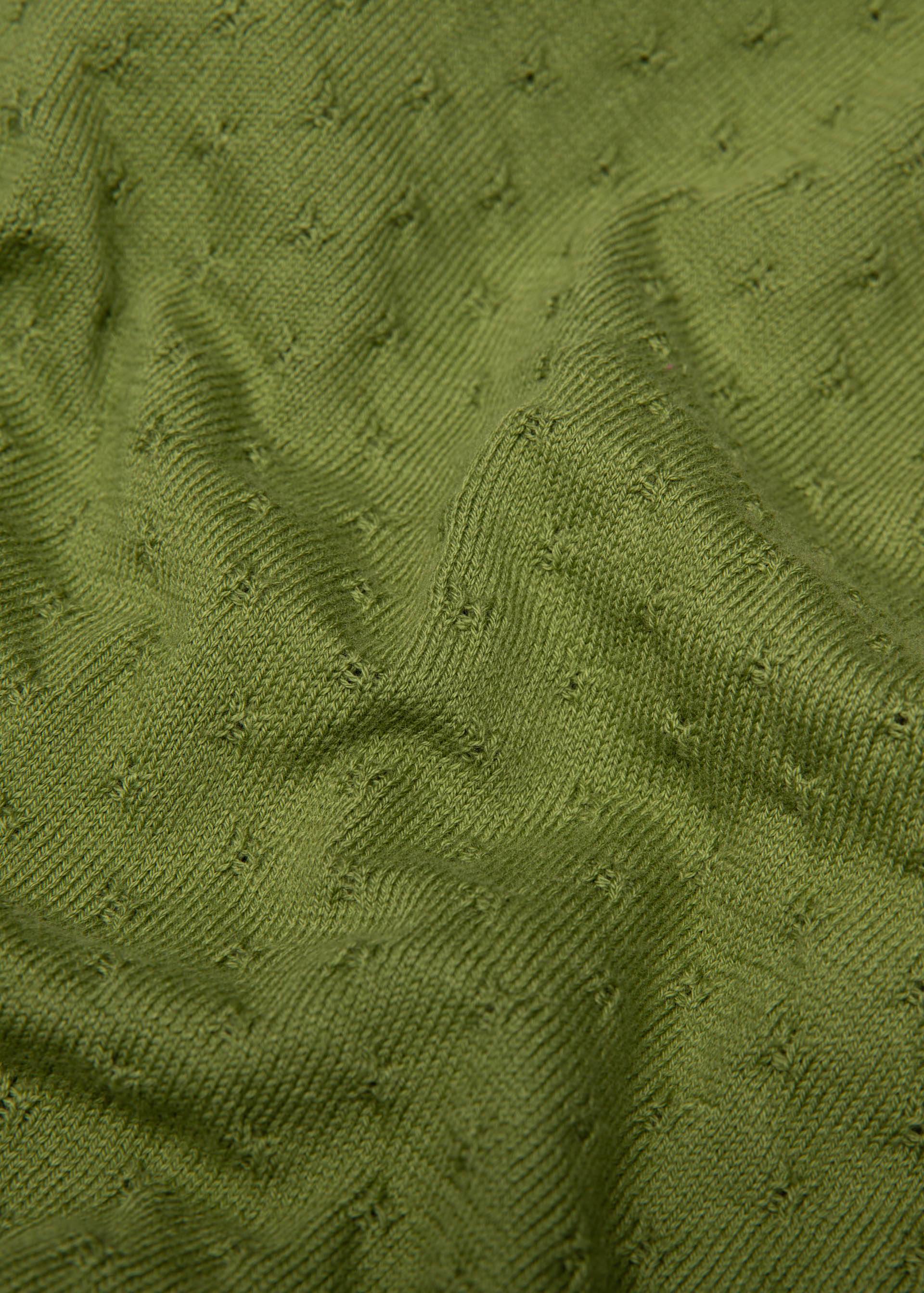 Blutsgeschwister Cardigan Sweet Knit, green kiwifruit