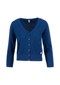 Blutsgeschwister Cardigan Sweet Petite, heavy blue knit
