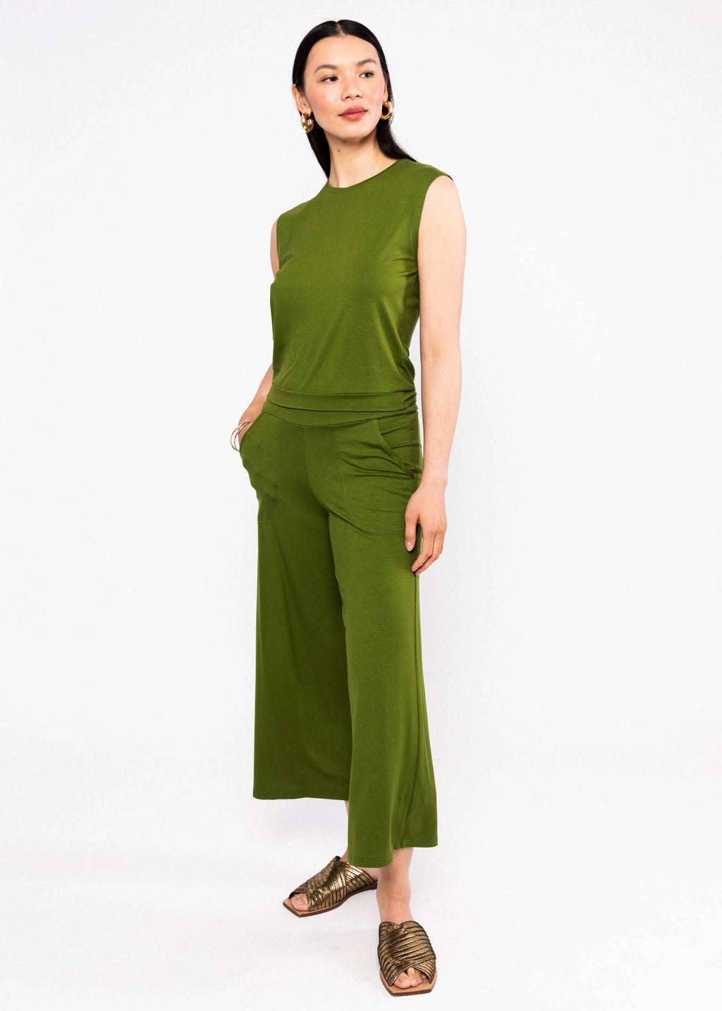 Blutsgeschwister Culotte Cul de Berlin, tropical harmony green
