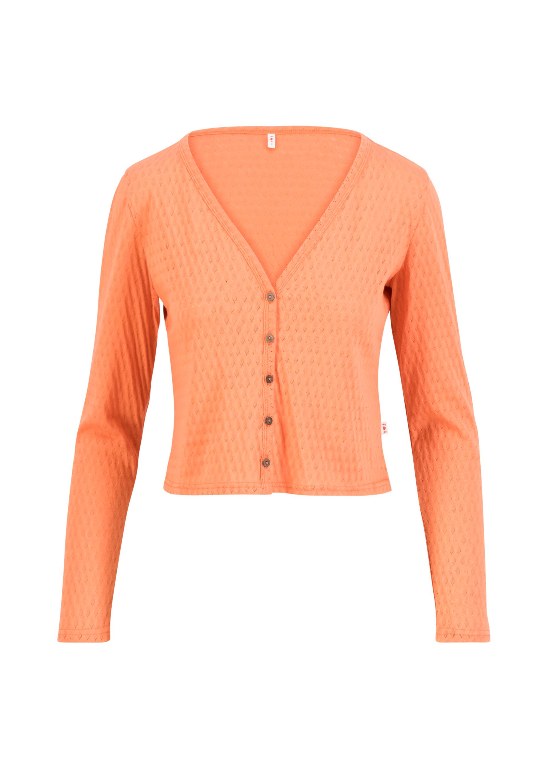 Blutsgeschwister Cardigan Filigree Cardymagig, cat`s paw red