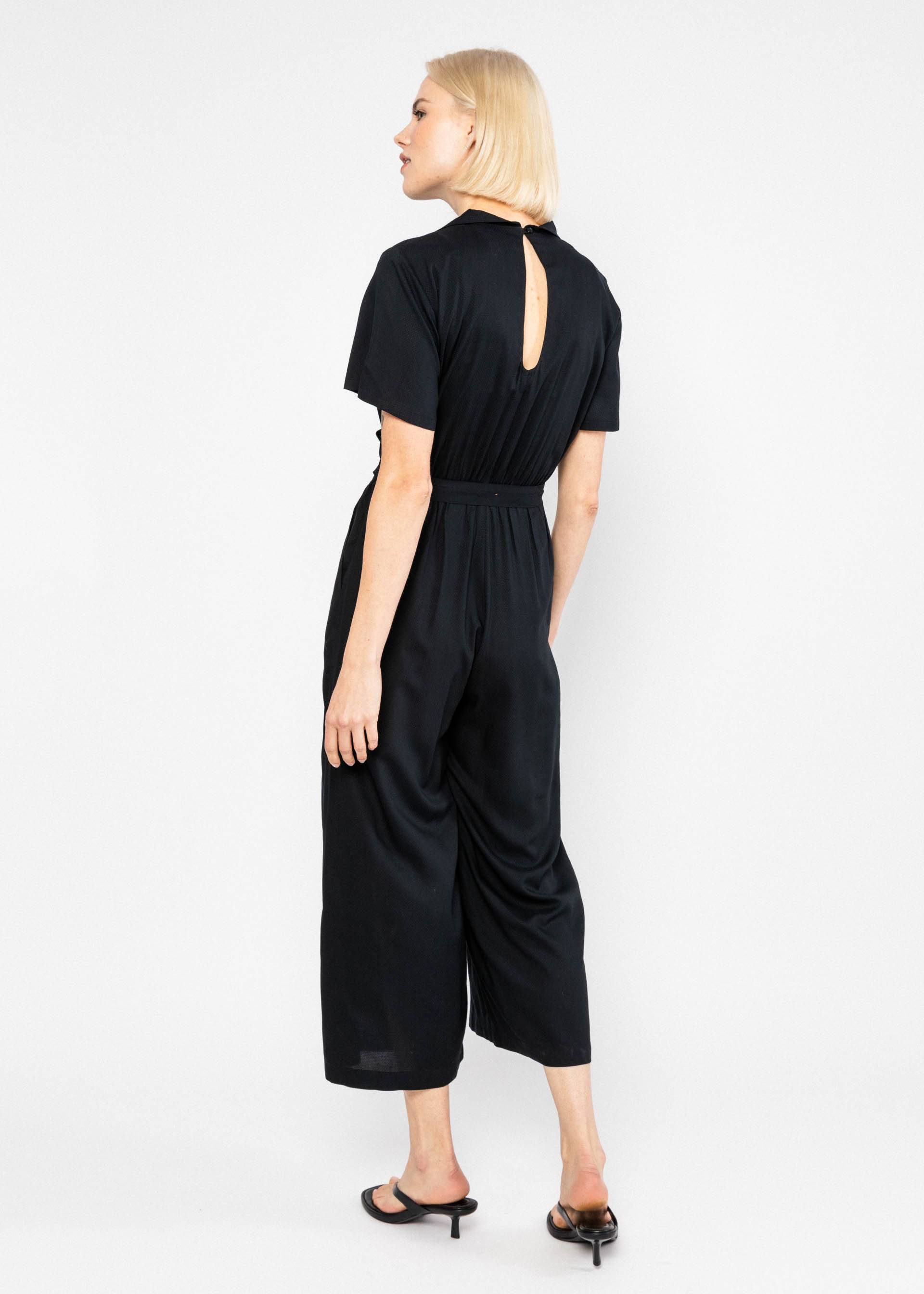 Blutsgeschwister Jumpsuit Charming Steps, black brush
