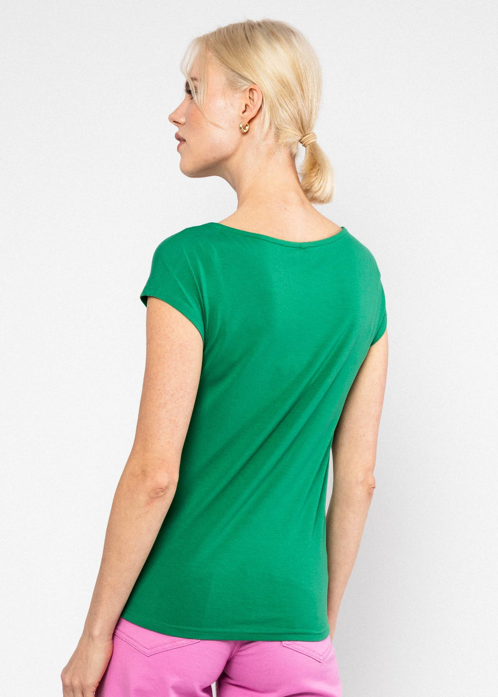 Blutsgeschwister Top Breezy Flowgirl, strong green