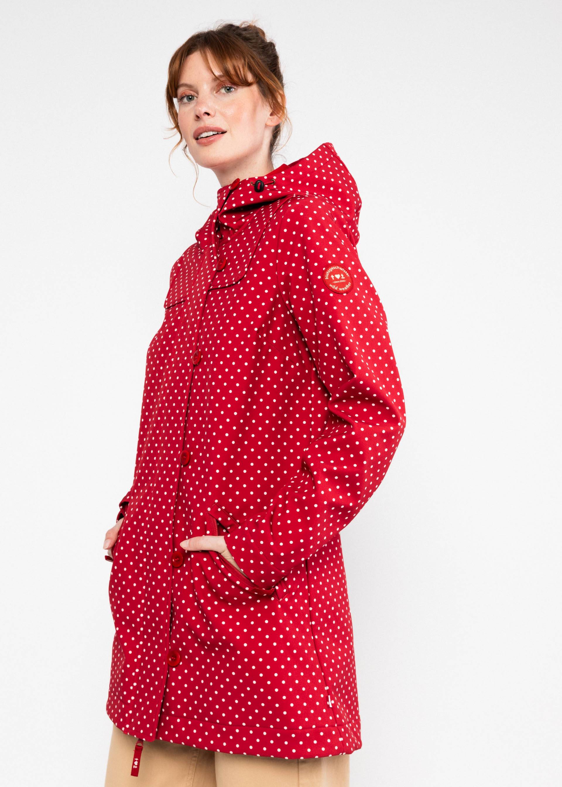 Blutsgeschwister Softshelljacke Wild Weather, mrs. pretty dotty