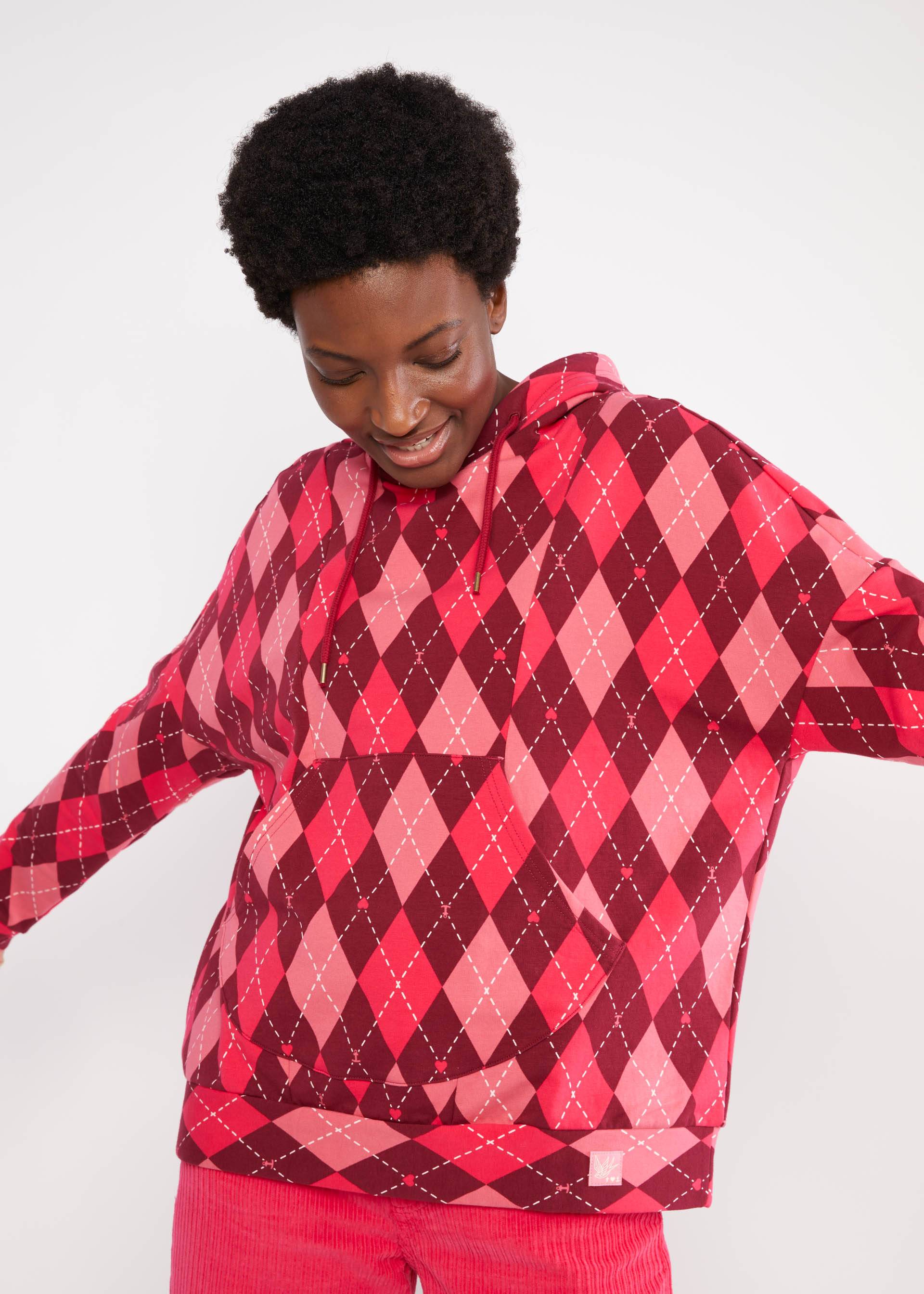 Blutsi Hoodie Bi Ba Butze, checky check