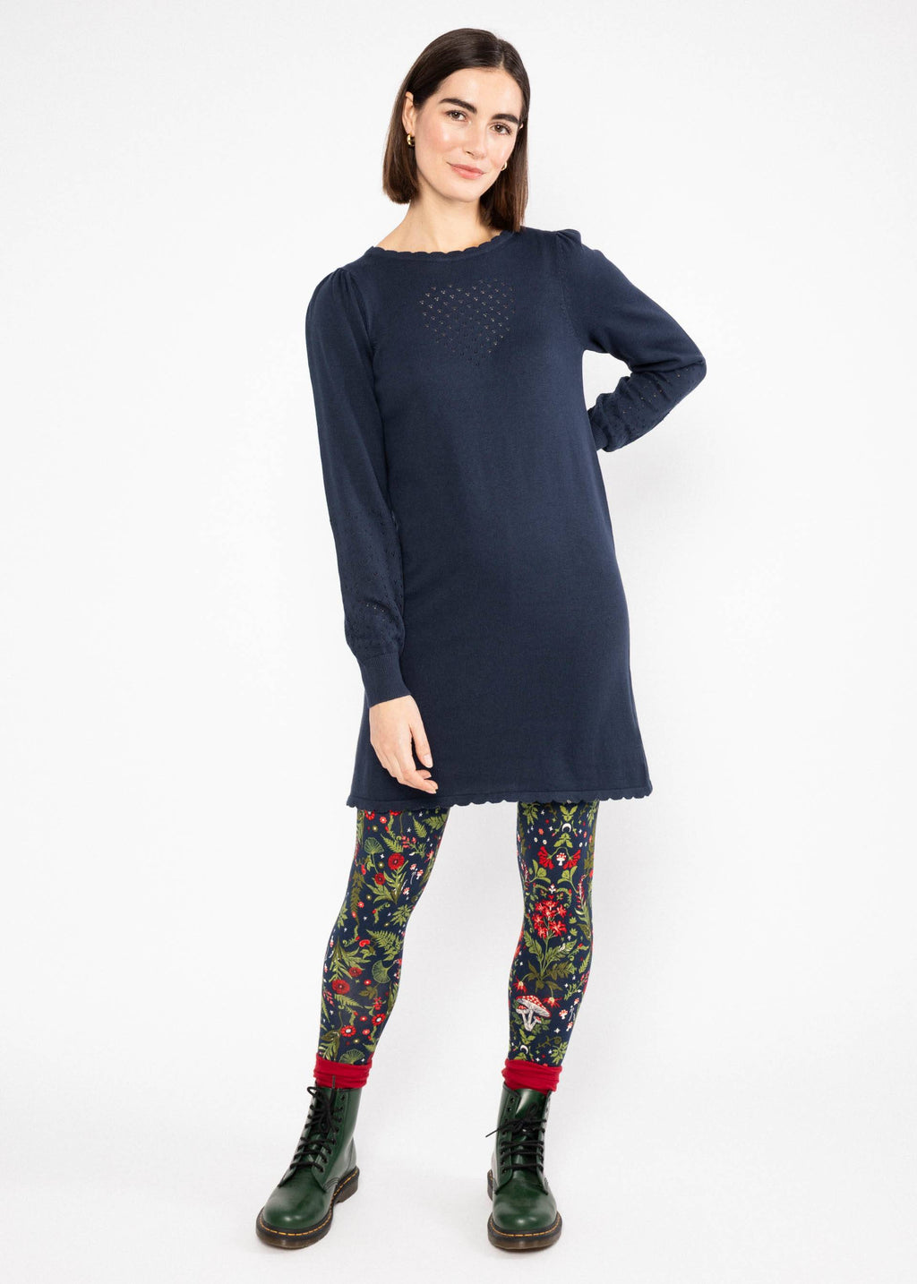 BG Strickkleid Delicious Soul, blue elf