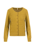 Blutsgeschwister Cardigan Save the Brave, folk. l. yellow