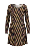Blutsgeschwister Minikleid Swing Lovers, flor de caballera