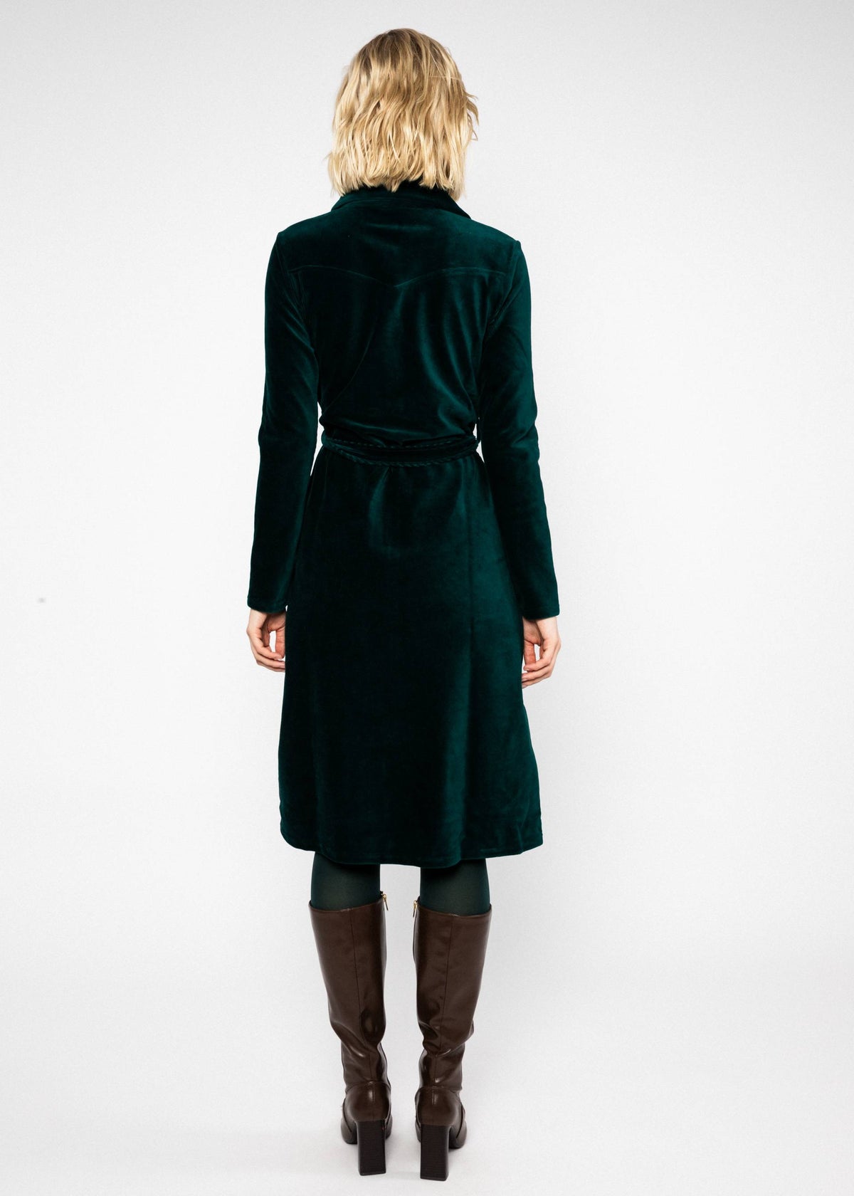 Blutsgeschwister Blusenkleid These Boots are Made for, art n. green