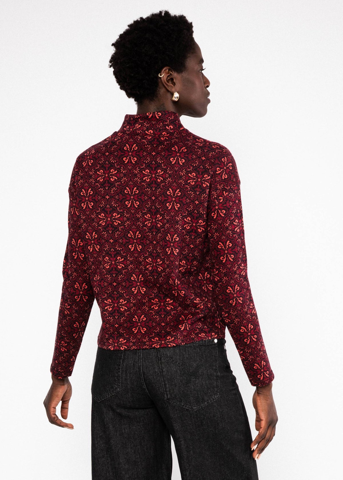 Blutsgeschwister Winterpullover Warm-Up Turtle, vienna a. black