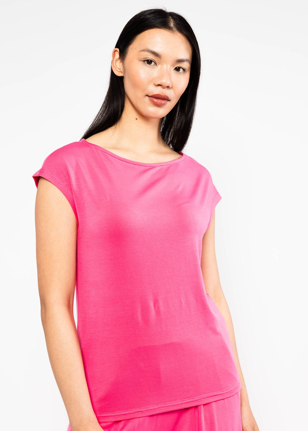 Blutsgeschwister Top Breezy Flowgirl, strong pink