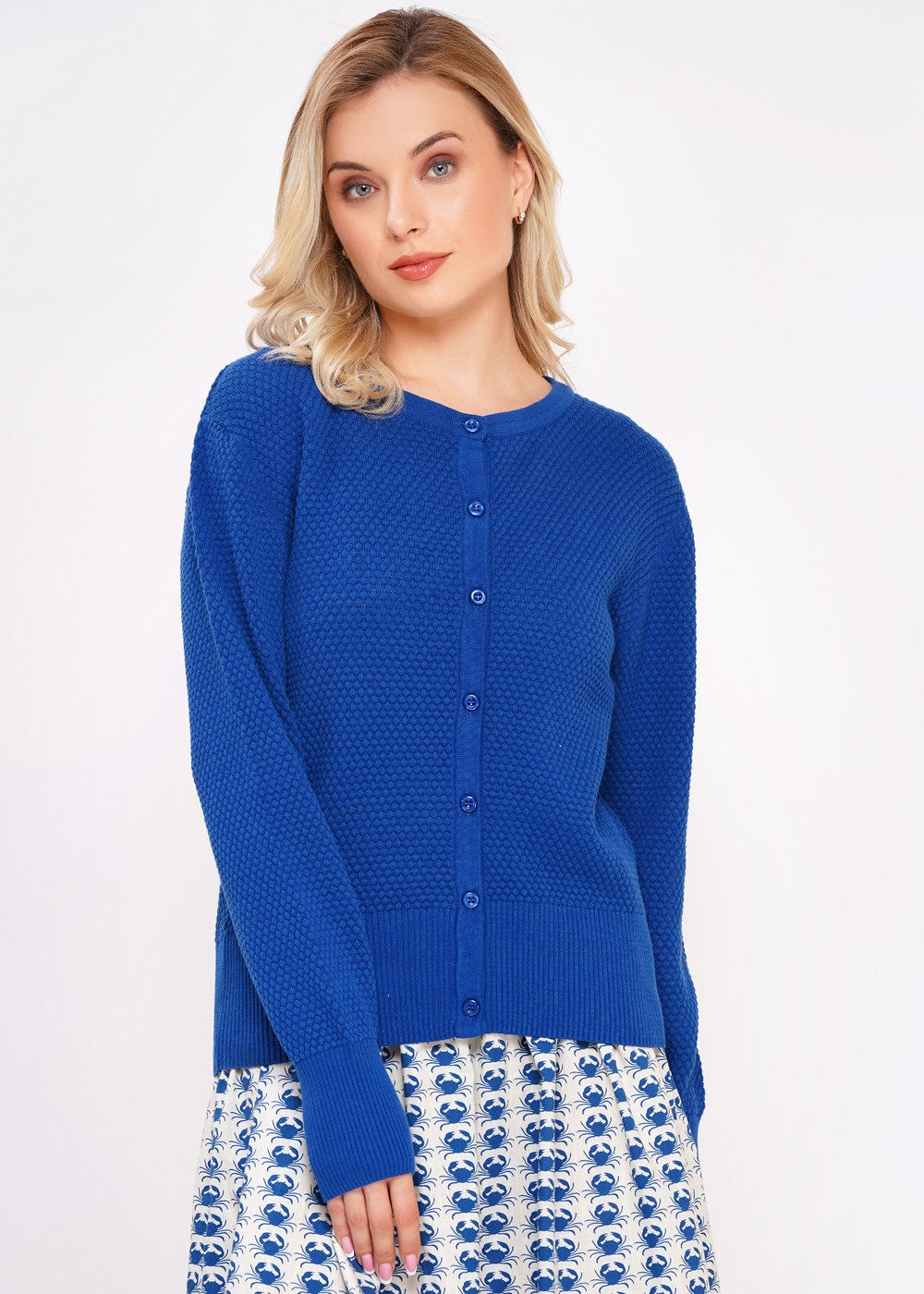 Circus Bubble-Cardigan, blau