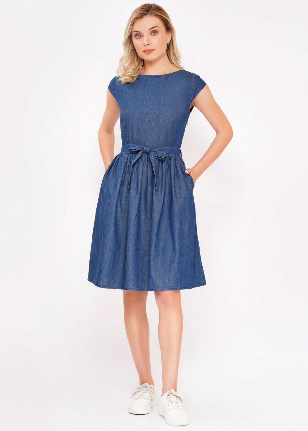 Circus Sommerkleid Denim