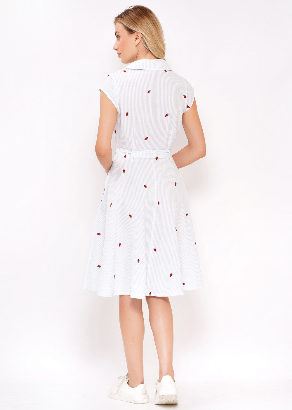 Circus Sommerkleid Erdbeeren