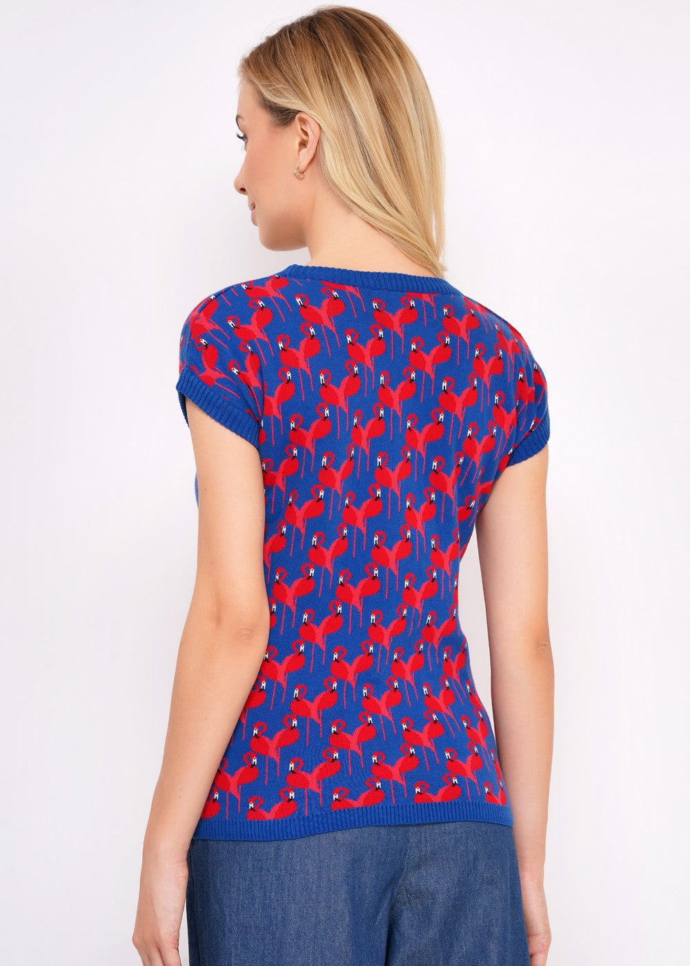 Circus Strickpulli Flamingo