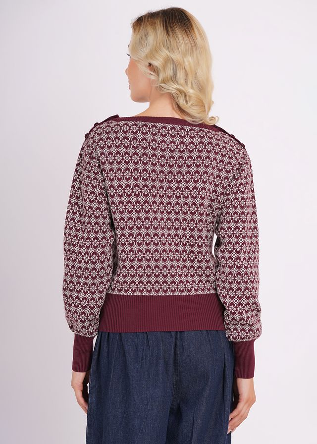 Circus Sweater, Fig