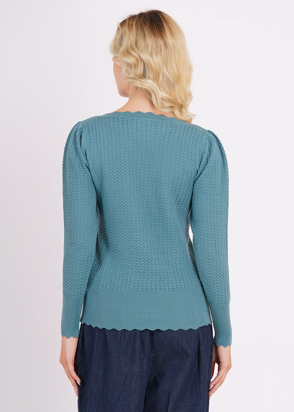 Circus Sweater, Larkspur
