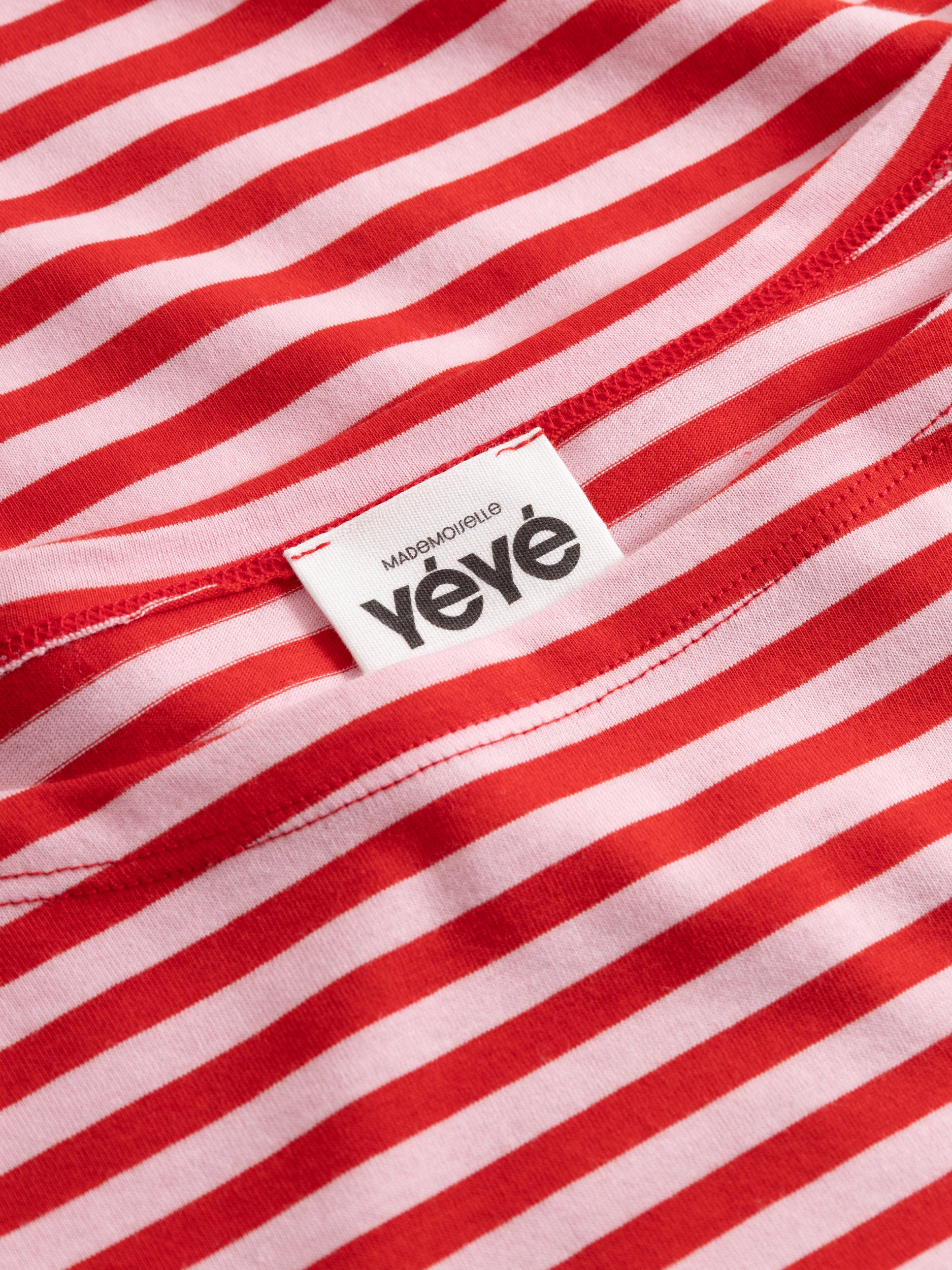 Mademoiselle Yéyé Classique Longsleeve, rot/rosa